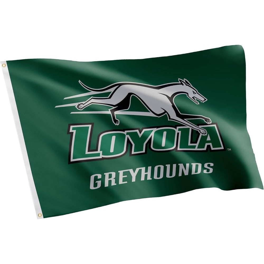 Desert Cactus Loyola Greyhounds Flag 3x5 Green New College Banner Grommets